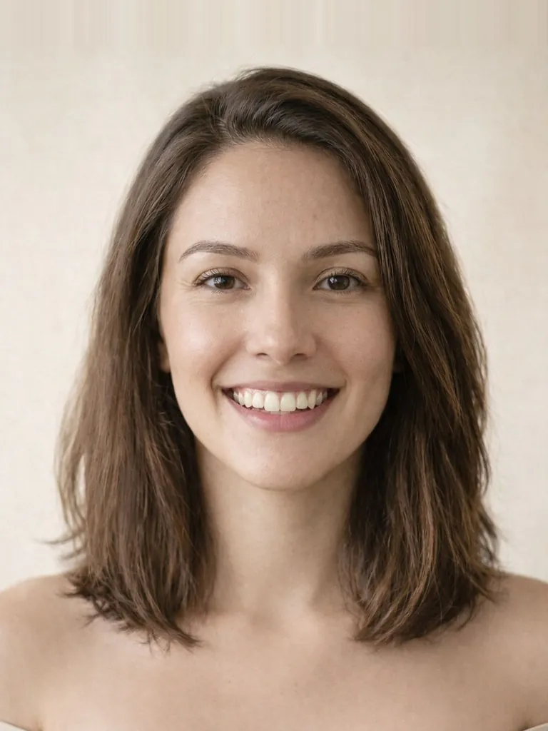 Before: the catalog model without Long Wavy