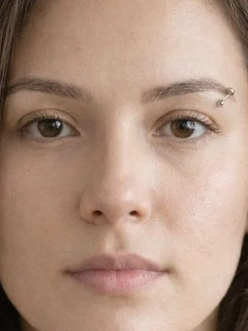 Left Brow example