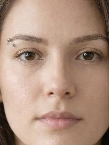 Right Brow example